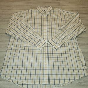 Man's Mobile Bay Long Sleeve Button Down Shirt Size Large A4
